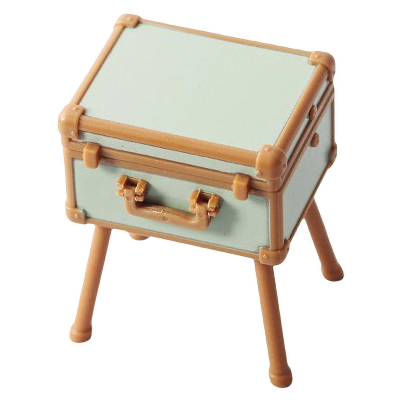 1/12 Miniature Makeup Case Cosmetic Organizer Box Accessory Life