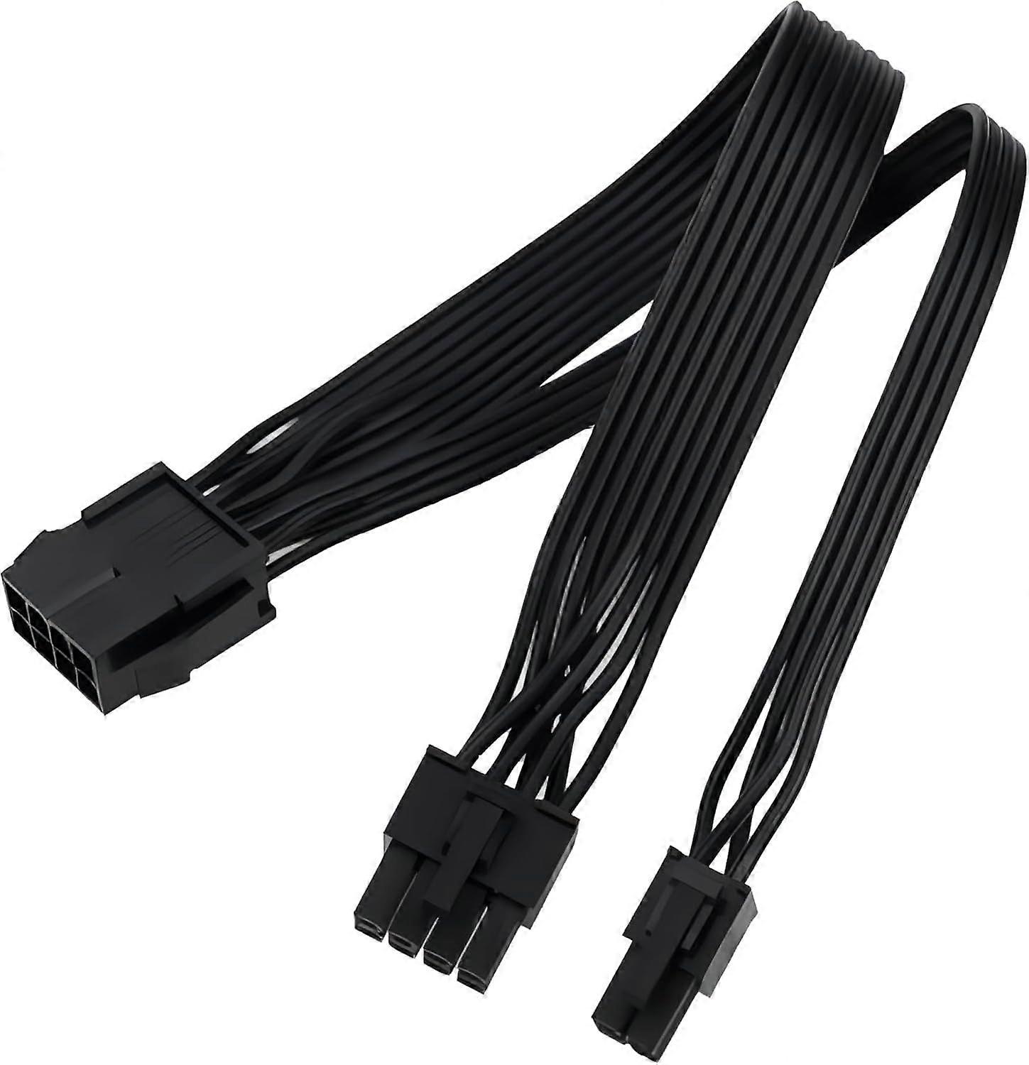 ATX Motherboard Power Extension Cable with 8 Pin CPU to 8 Pin + 4 Pin CPU Adapter