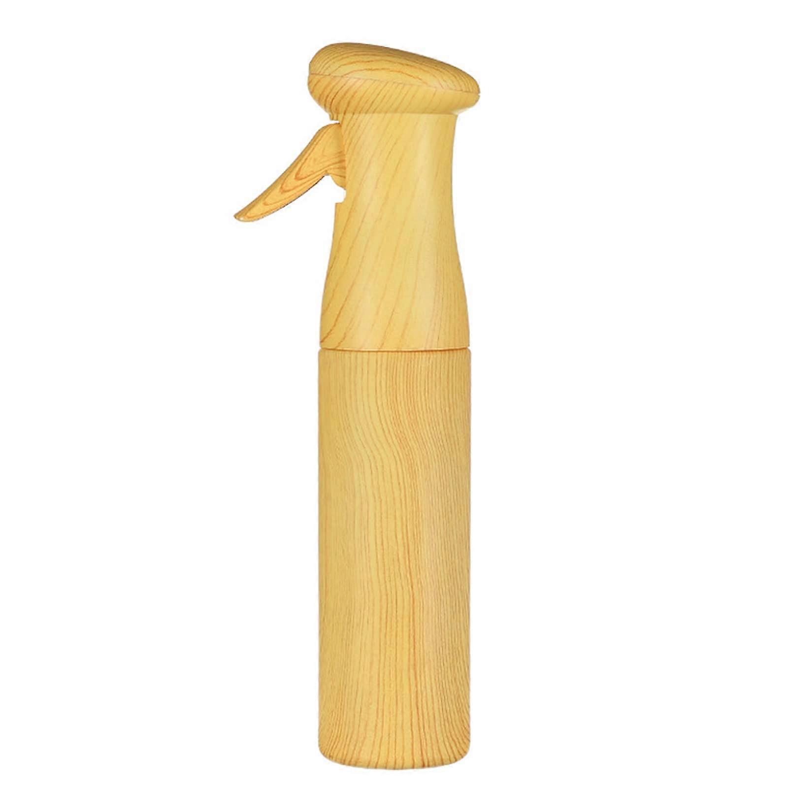 Fine Hair Mist Spray Bottles Empty Wooden Grain Misting Bottle Continuous Spray