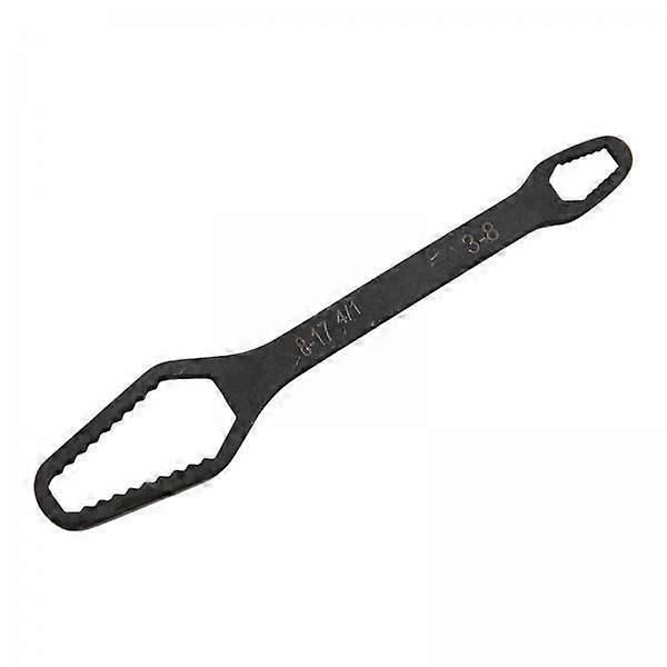 2x Universal Wrench Screw Nuts Wrench Double Head Adjustable Wrench Sturdy Self