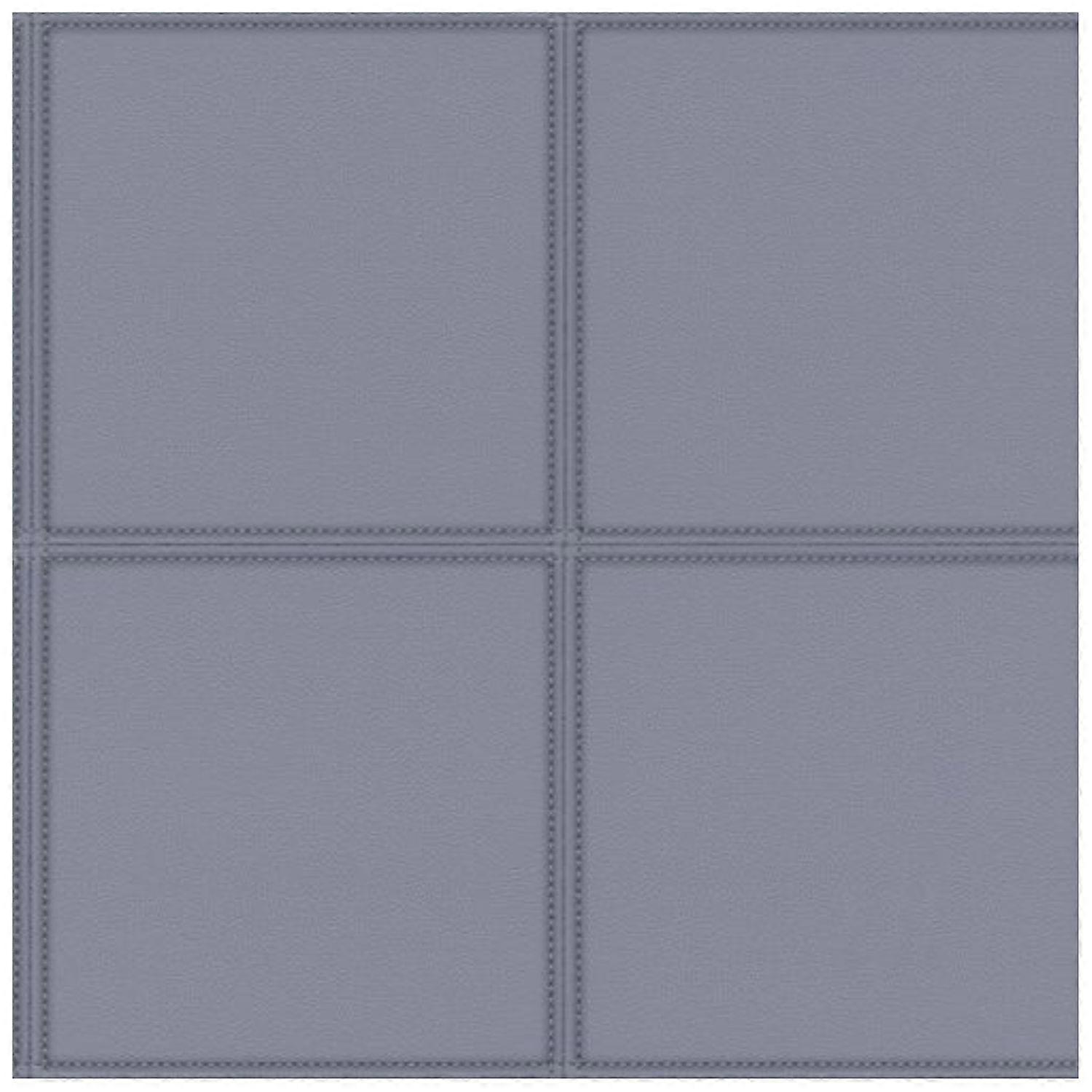 Rasch Gray Faux Leather Wallpaper