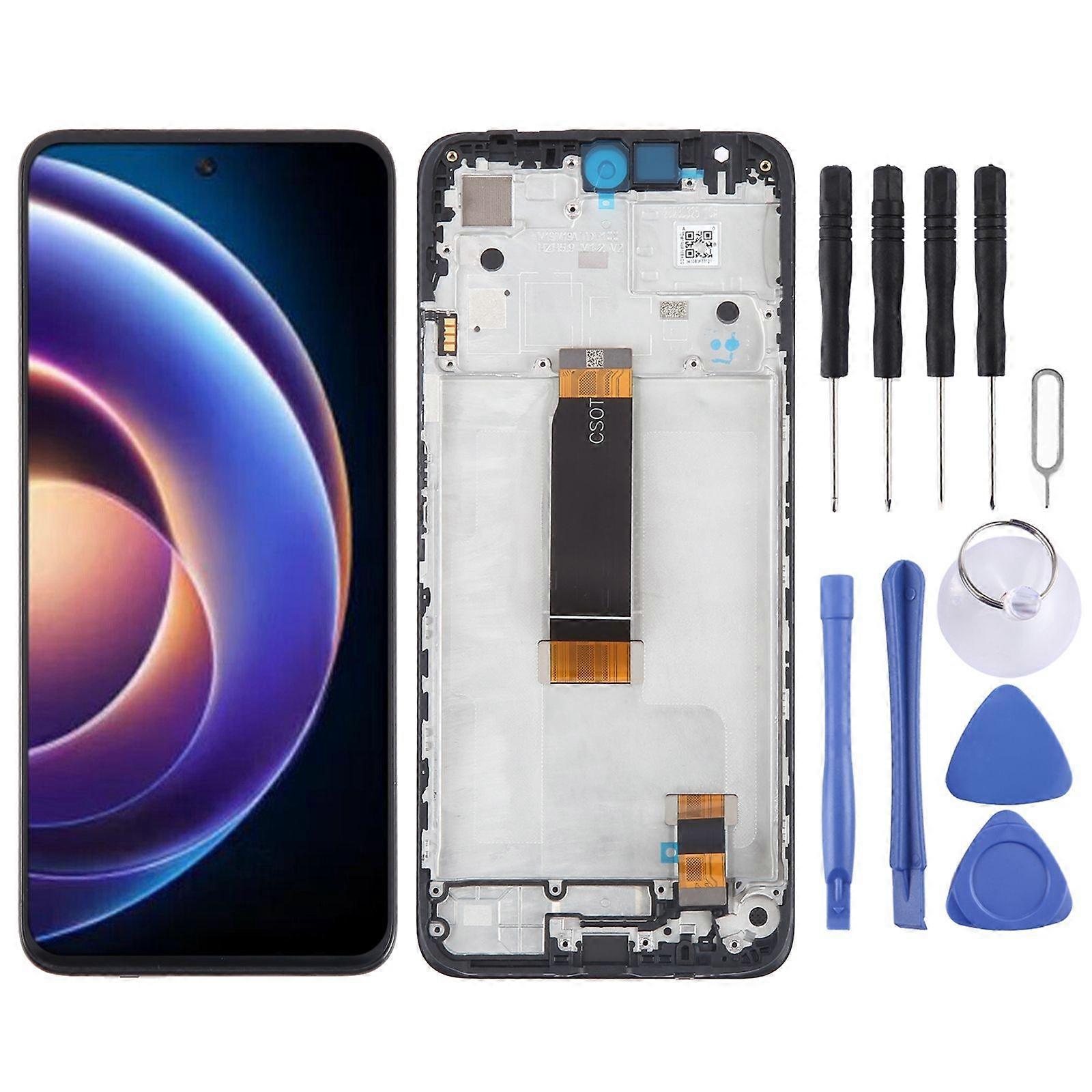 IPS LCD Screen with Frame For Xiaomi Redmi Note 12R