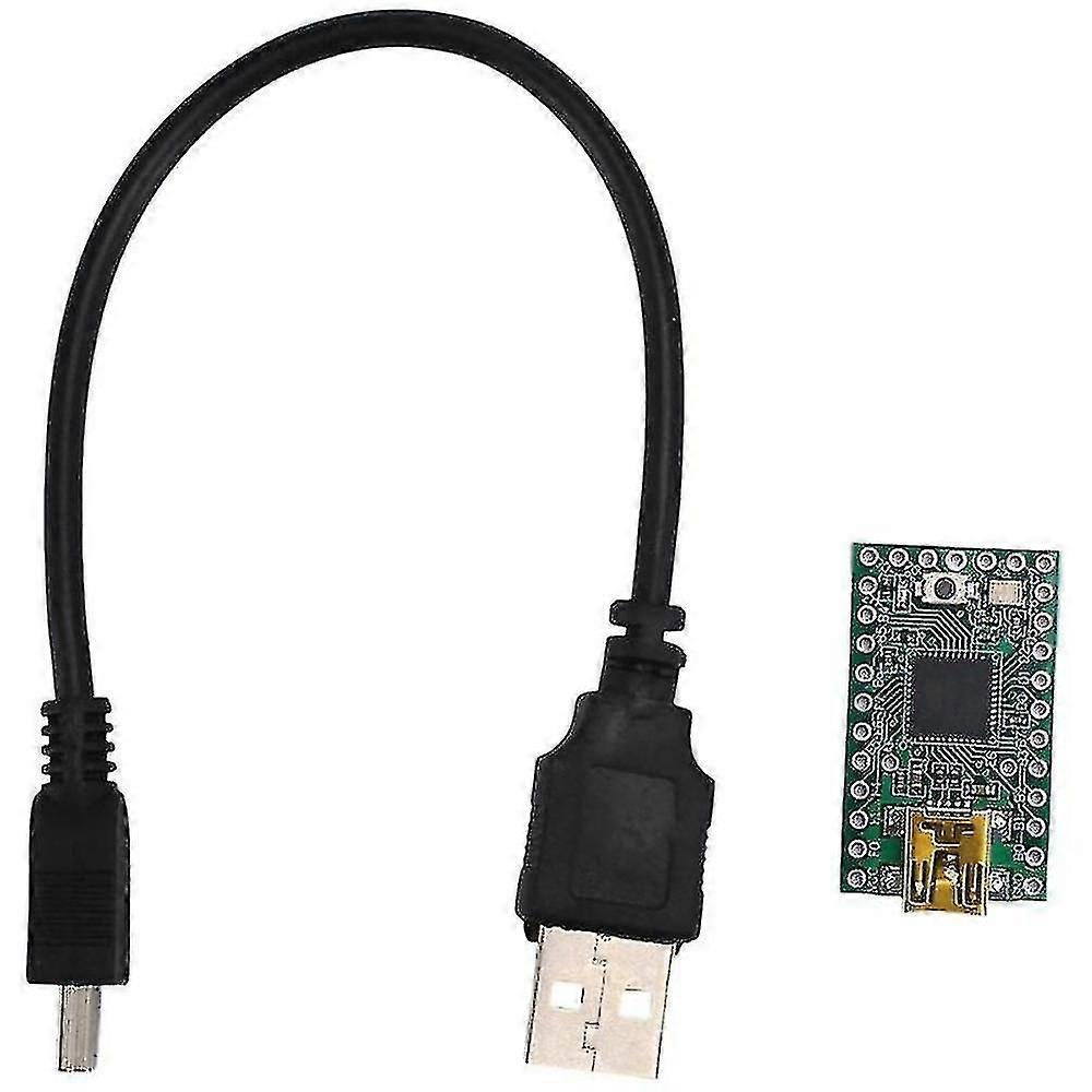 ATmega32u4 USB AVR Development Board with Expansion Module & Data Cable for Teensy 2.0