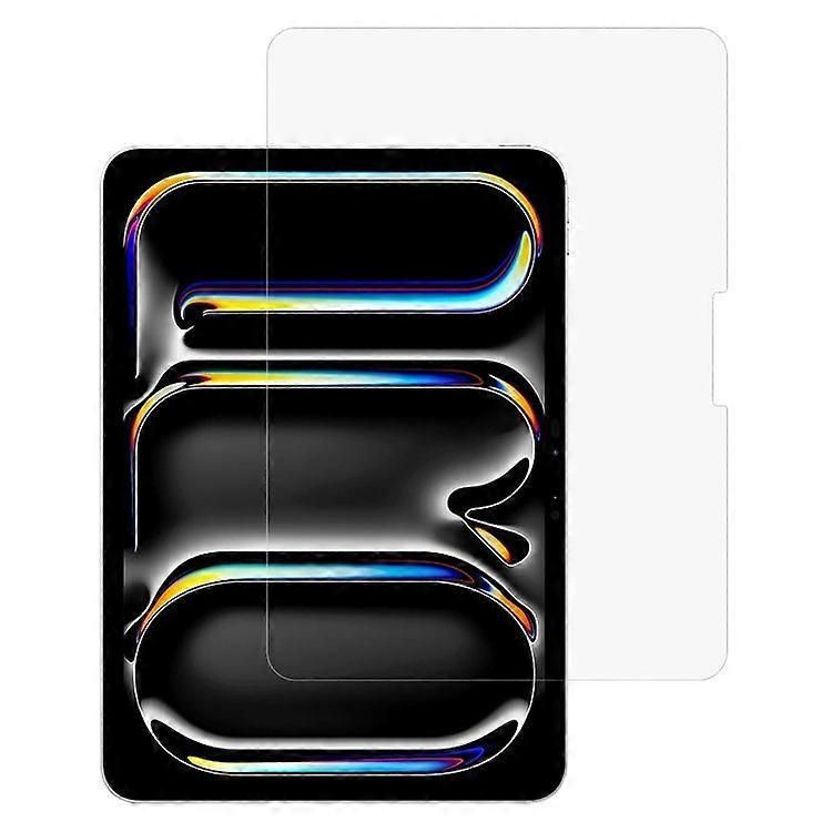 iPad Pro 13 (2024) スクリーン プロテクター 0.3mm アーク エッジ ハイ アルミニウム シリコン ガラス タブレット フィルムに対応