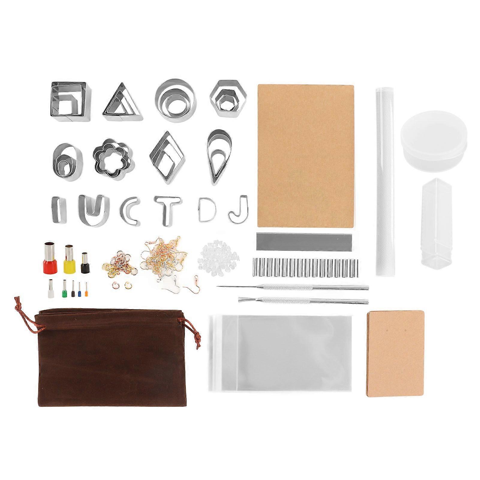 2025 Latest Model  165PCS Polymer Clay Cutters Set Classic Shape Polymer Clay