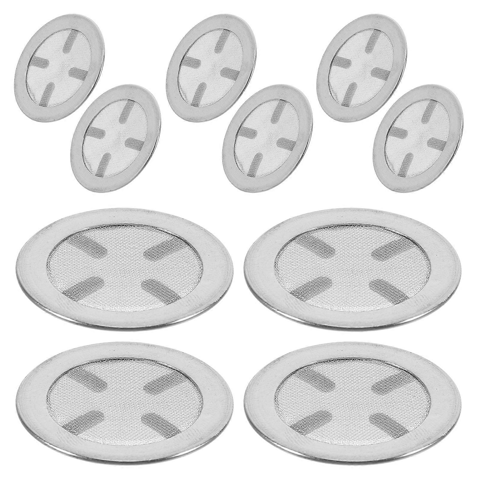 Strainer For Teapot Metal Tea Infuser Accessory Simple Design Square Mesh Filtering Tea Leaves 10Pcs