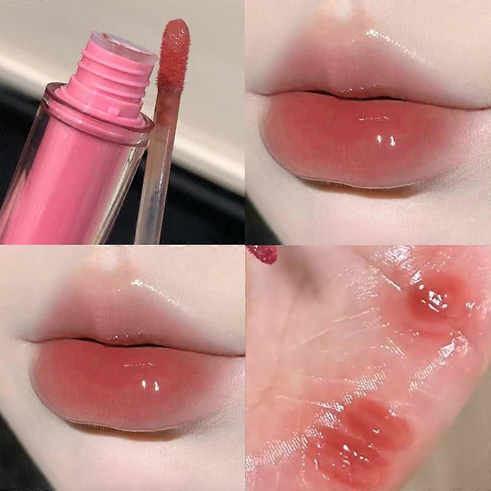 Moisturizing High Color Rendering Water Mirror Lip Glaze Lightweight Texture
