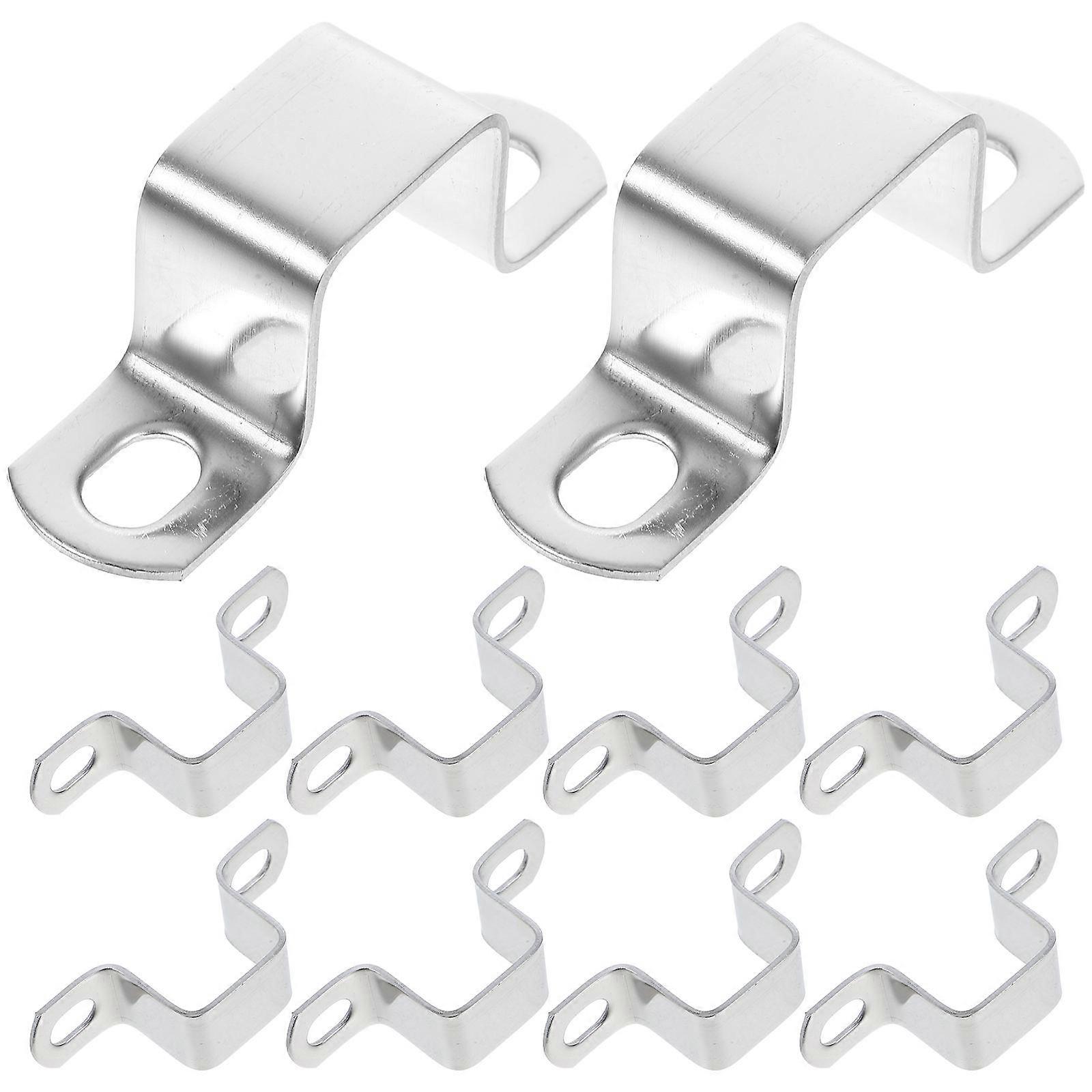 מלחציים אוכף סוגר צינור תיקון מכונות 7.00X2.50X2.00 ס"מ 10 יחידות