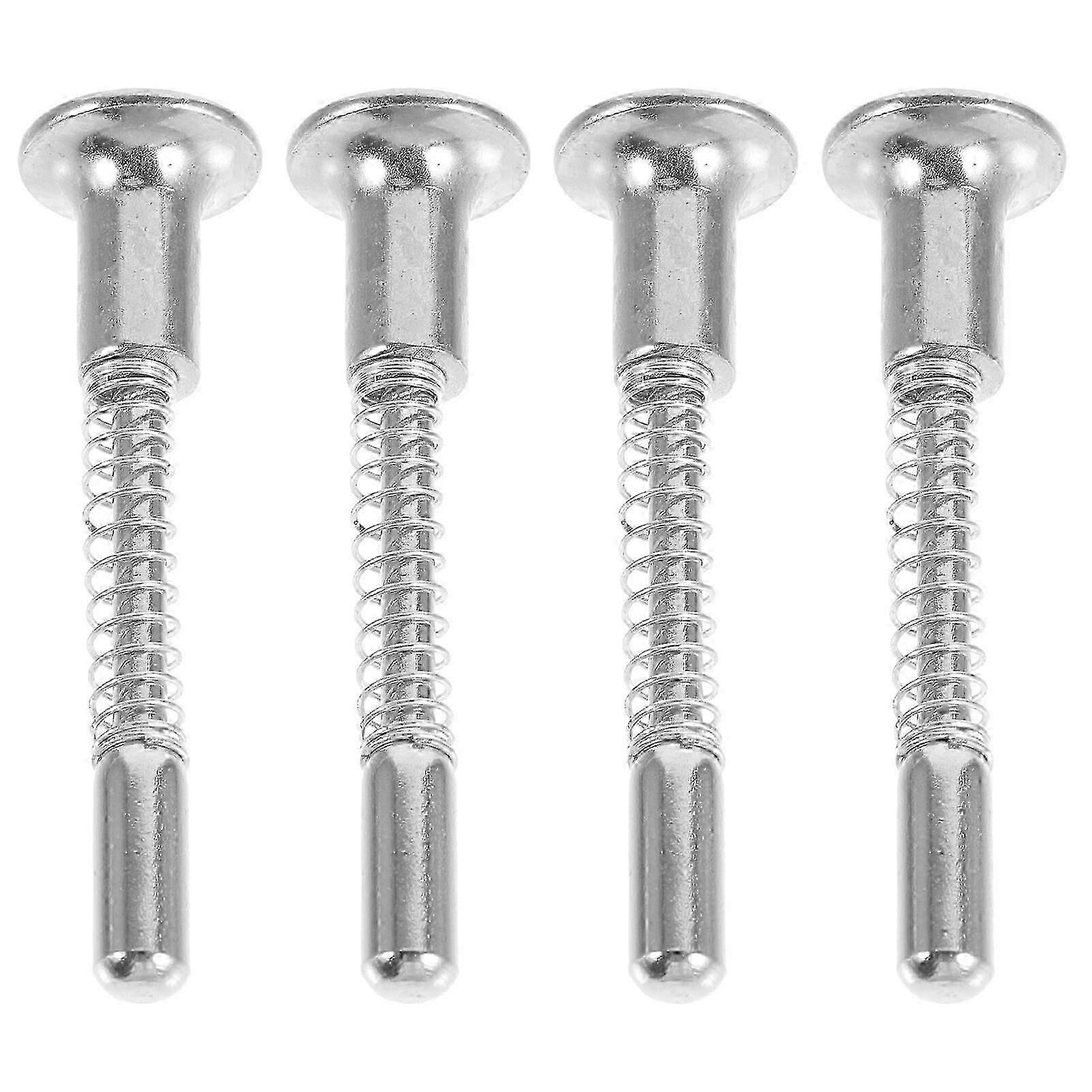 Exquisite 4pcs Professional Crib Parts Spring Bolt Latch Sturdy Furniture Latch Parts Spring Cotter Edition 0619
