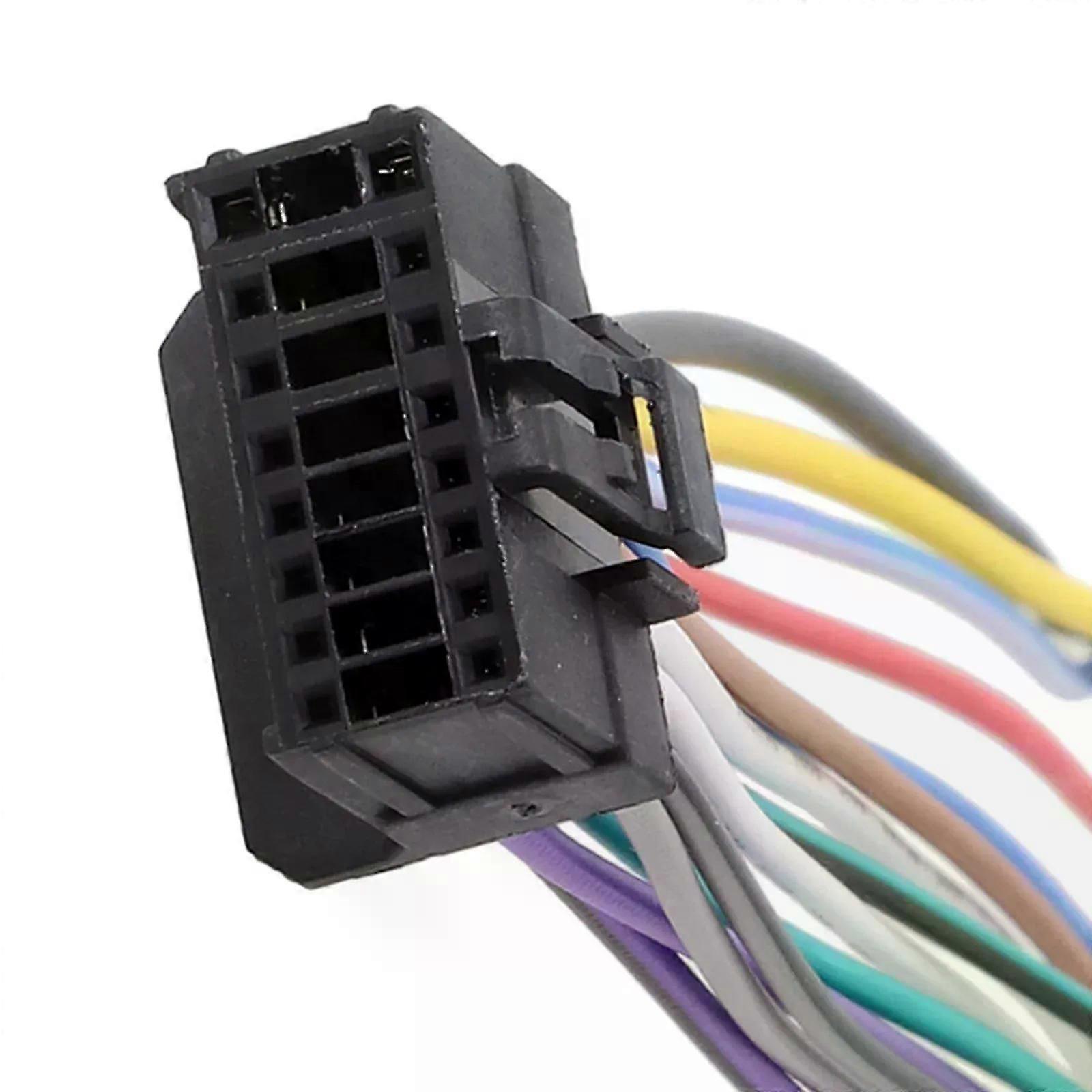 Radio Wiring Pioneer Radio Harness 16-Pin Connector Easy Connection Fit For Pioneer Harness Radio Wiring New
