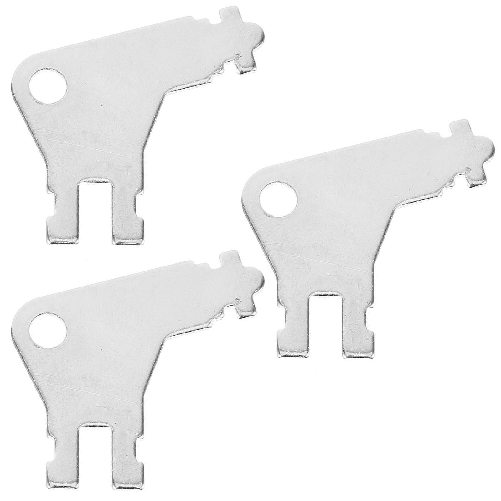 Universal Paper Towel Dispenser Replacement Key Iron Material Bathroom 3Pcs