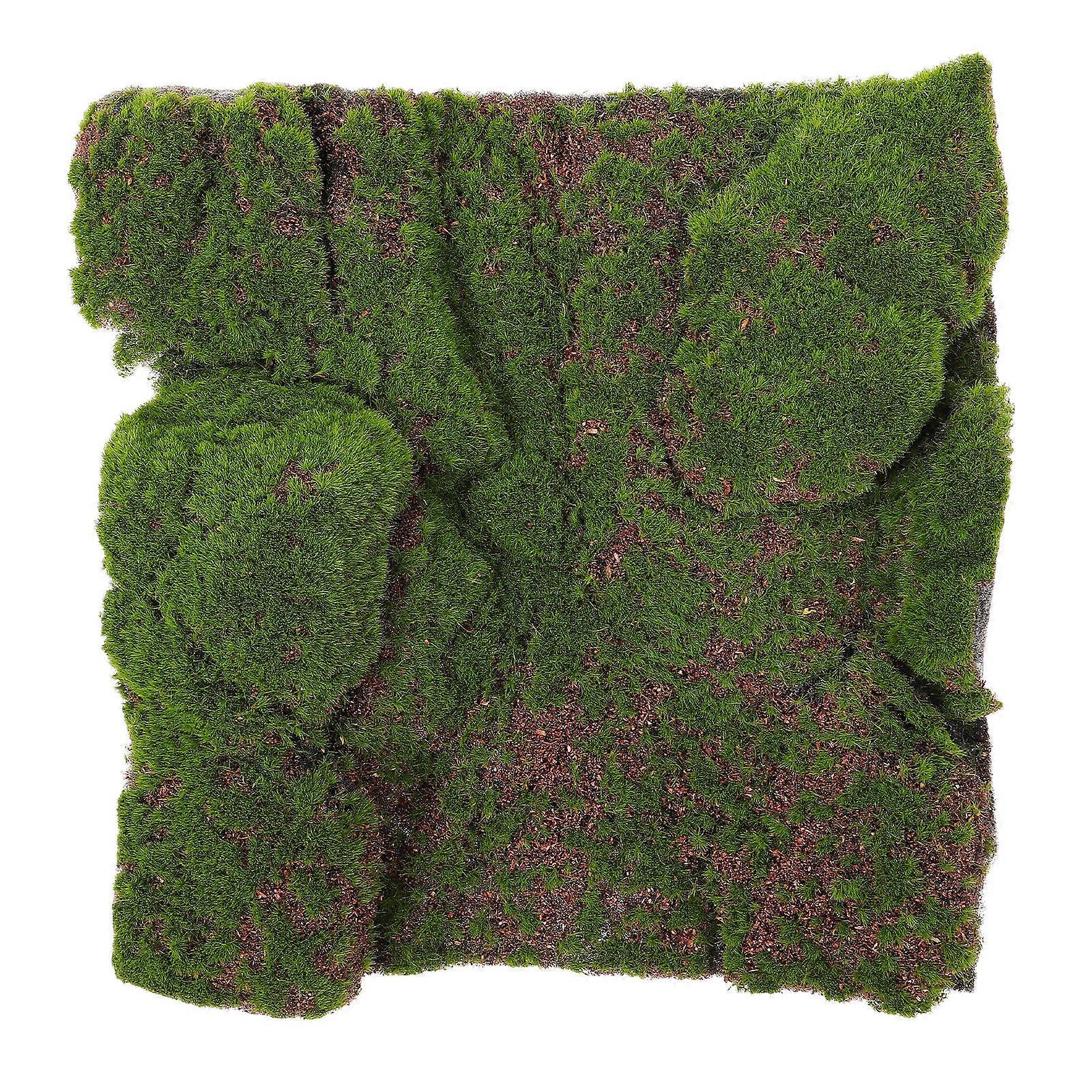 Artificial Grass Moss Lifelike Moss Mat For Homeowners Outdoor Decoration 1Set