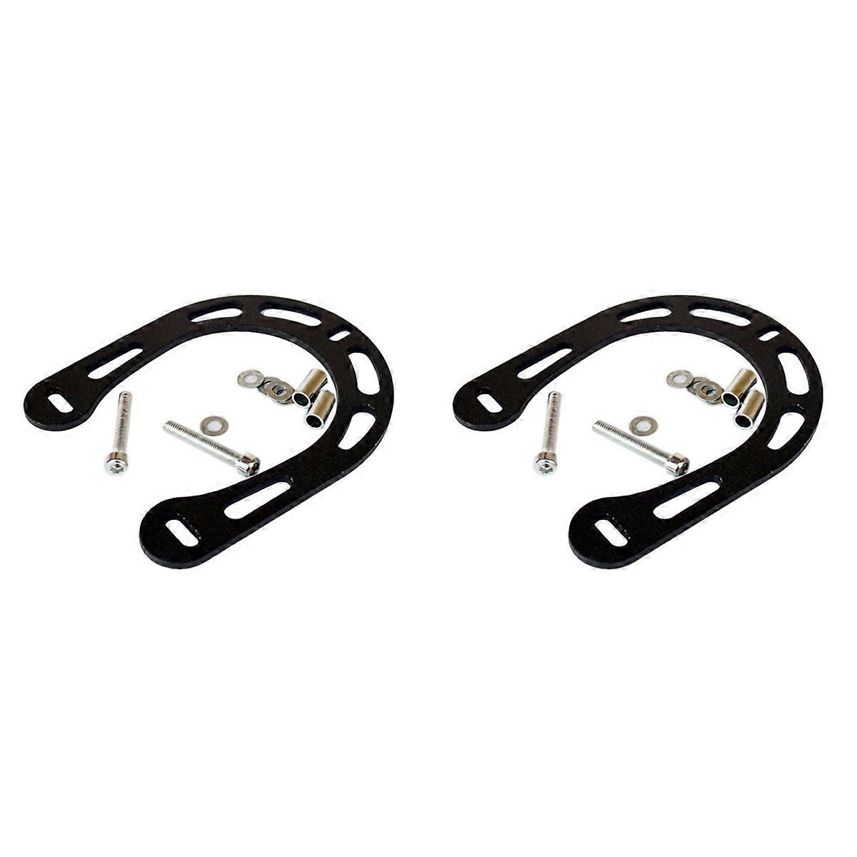 2X Bicycle Brake Booster with Screws Aluminum Alloy Bicycle V-Brake Cantilever for Bike Brake System