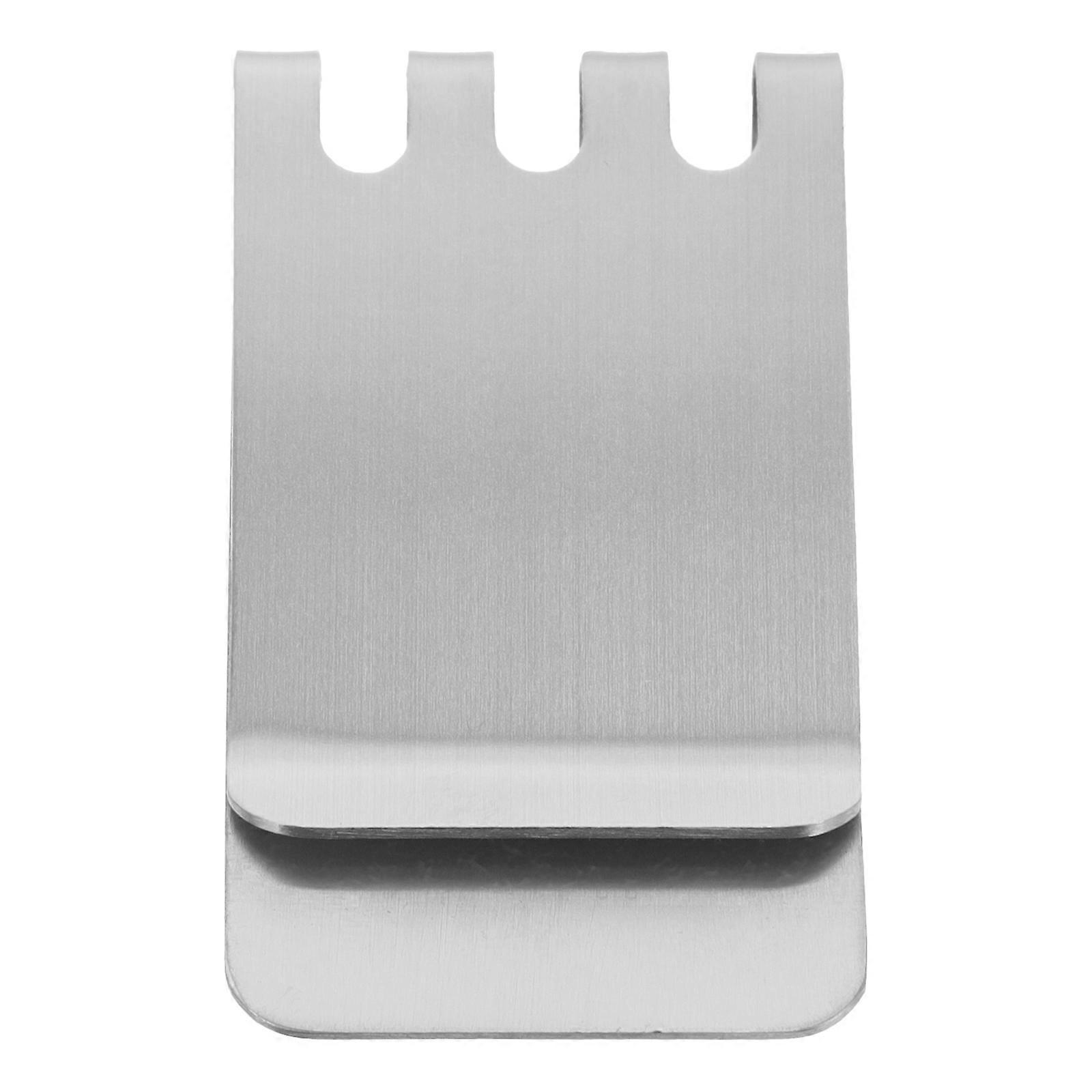 Spring Loaded Money Clip for Men Stainless Steel Secure Mechanism Slim and Lightweight Design 1Pack