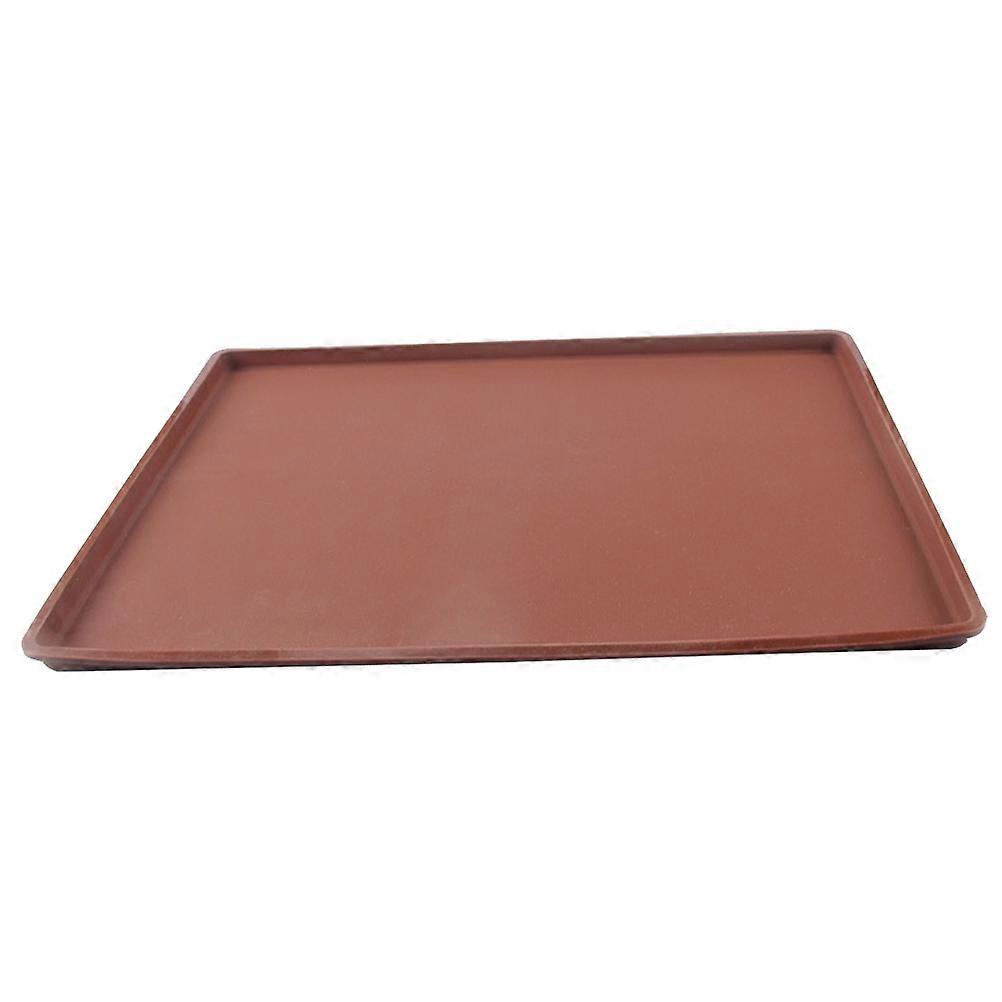 Baking Pad Baking Tool for DIY Projects Rectangular Coffee Size S 30x25x1.2cm Dishwasher Safe 1Pack