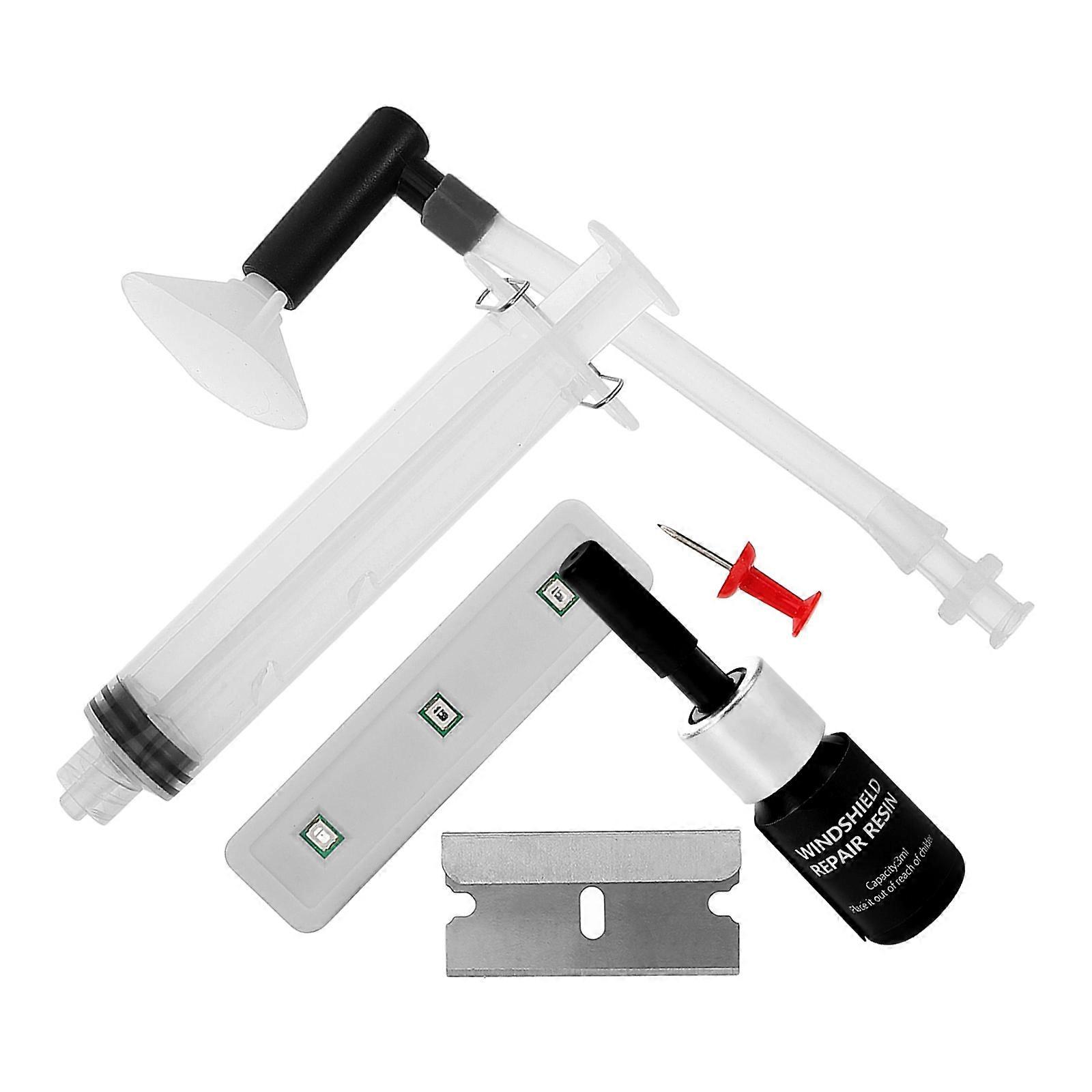 Car Window Glass Repair Windshield Repair Kit For Chips Cracks Restore Glass Integrity 1Set