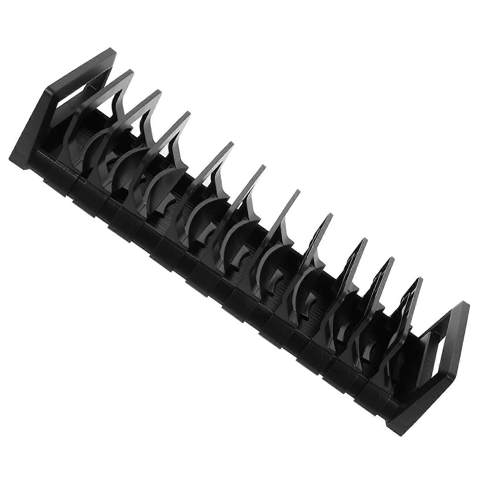 Tableware Storage Rack Minimalist Design Aluminium Alloy 39x12x8CM 1Set