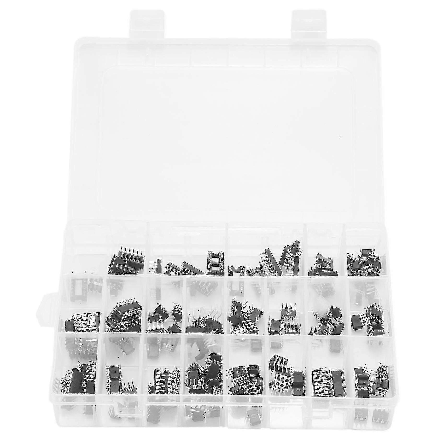 12 Kinds Of 120 Opamp Timer Darlington Photocoupler Lm324 Lm339 Uln2003an Uln2803apg Lm358p Lm386 I