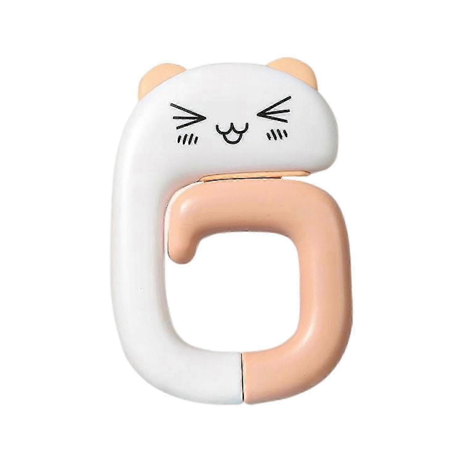 Portable Cartoon Folding Handbag Hanger Table Hook for Office with Strong Load-bearing Capacity