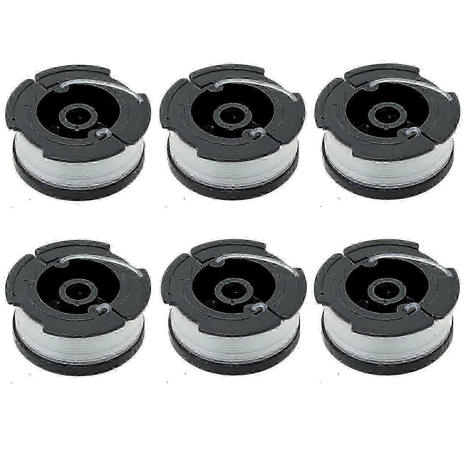 Pack of 6 Spools A6481 A6485 for Suitable Brand String Trimmer