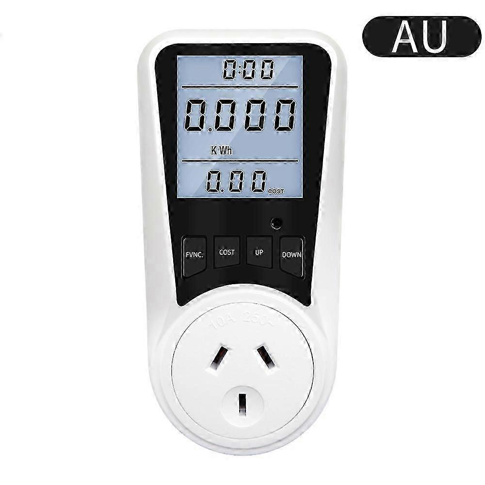 Electricity Usage Monitors Energy Power Consumption Wattmeter Plug-in Socket Power Kilowatt Wattage Meter