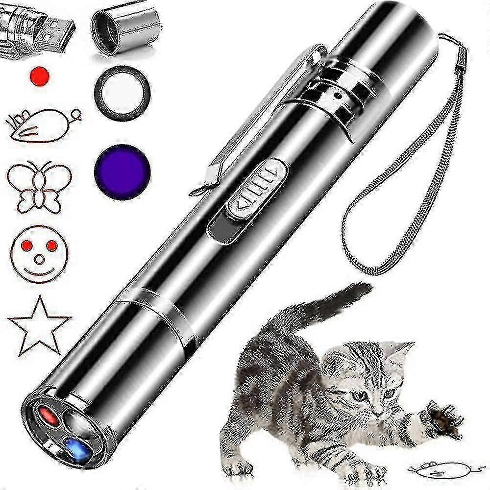 Cat Laser Pointer Legetøj, indendørs og udendørs kat og pet laser pointer legetøj