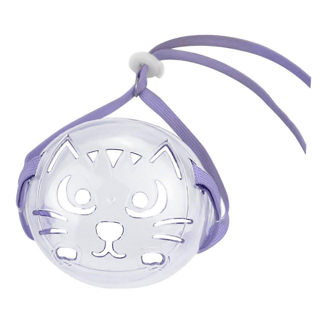 Cat muzzle, kitten muzzle, bite helmet, portable cat accessories, easy to use