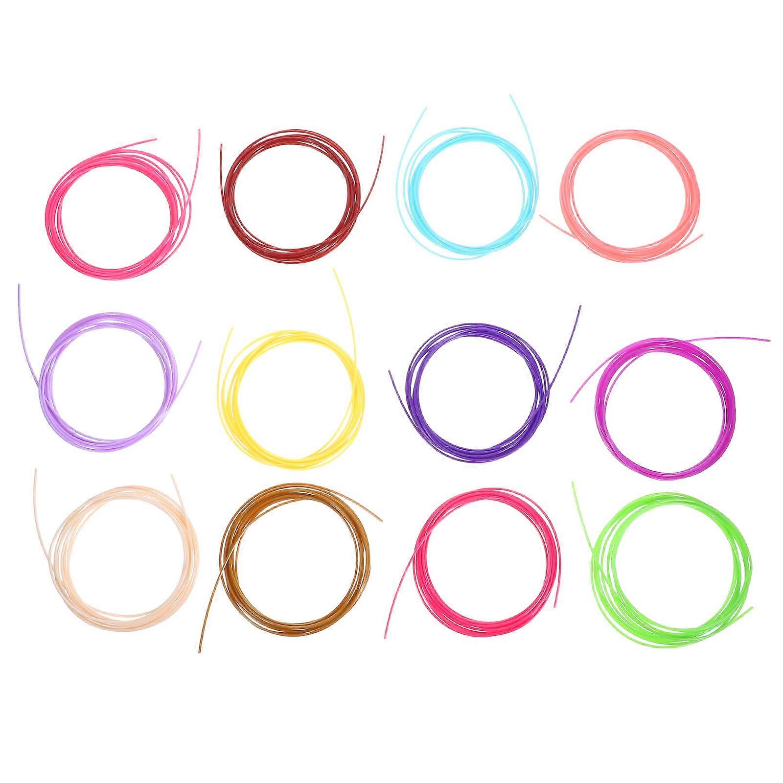 3D Printing Supplies ABS for 3D Printer and Pen Smooth Printing 30 Rolls