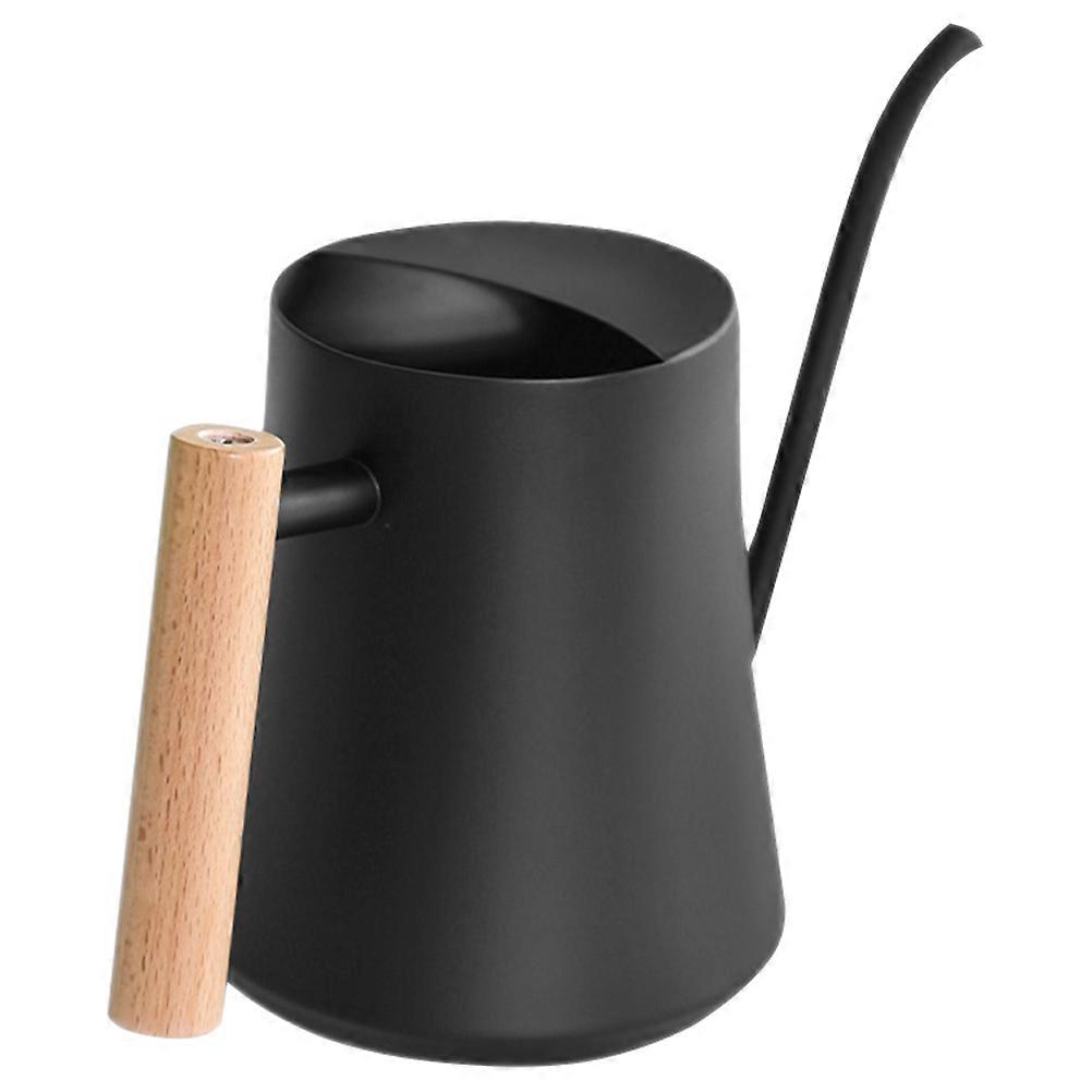 Useful Watering Cans Metal Watering Can Outdoor Gardening Long Spout Bamboo Tube Appearance 1Set