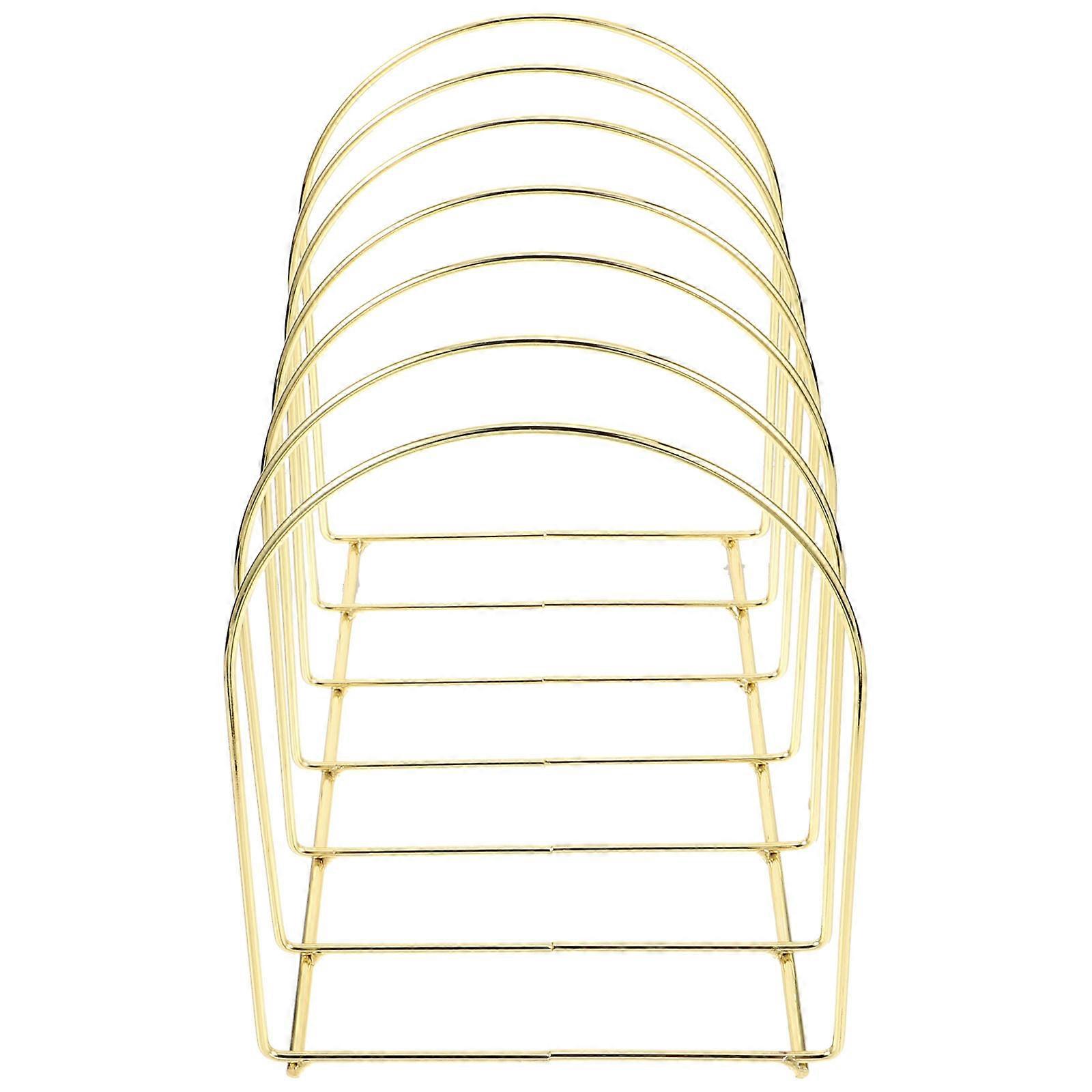 Vintage Style Desktop Hat Organizer Rack with Compartments for Cowboy, Knitted Caps and Baseball Hats – Space Saving Display Stand for Home and Store