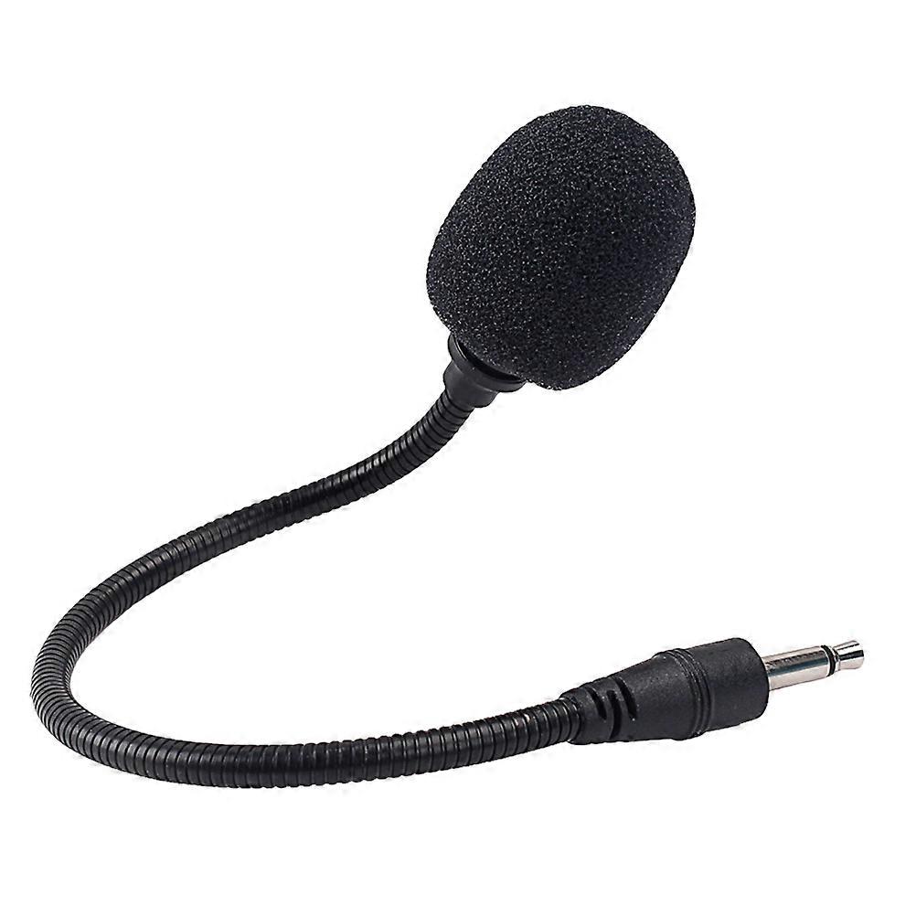 3.5mm Microphone Condenser Mini Microphone for Phone Black