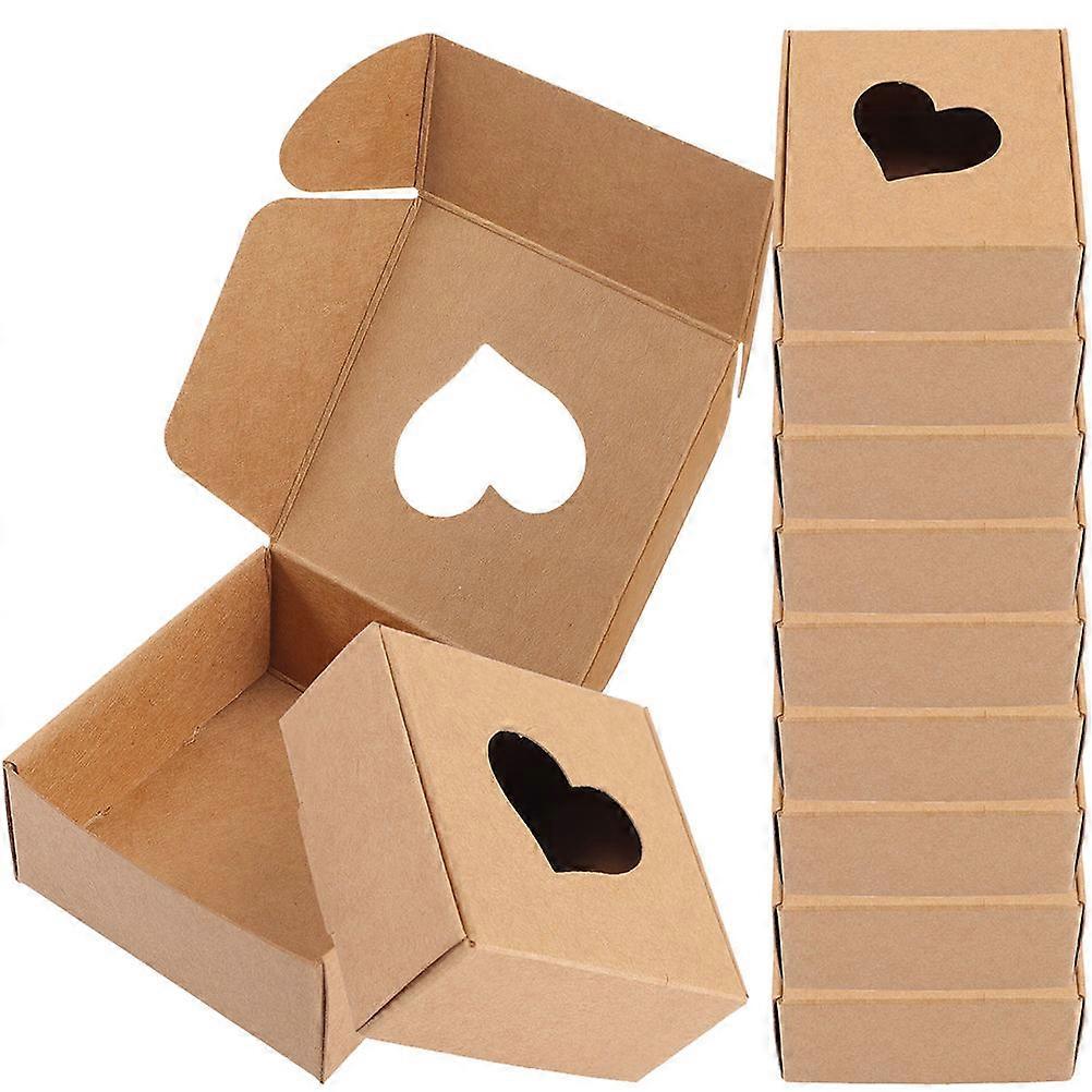 Kraft Paper Candy Box Soap Packing Box for New Year Occasions 40Pcs