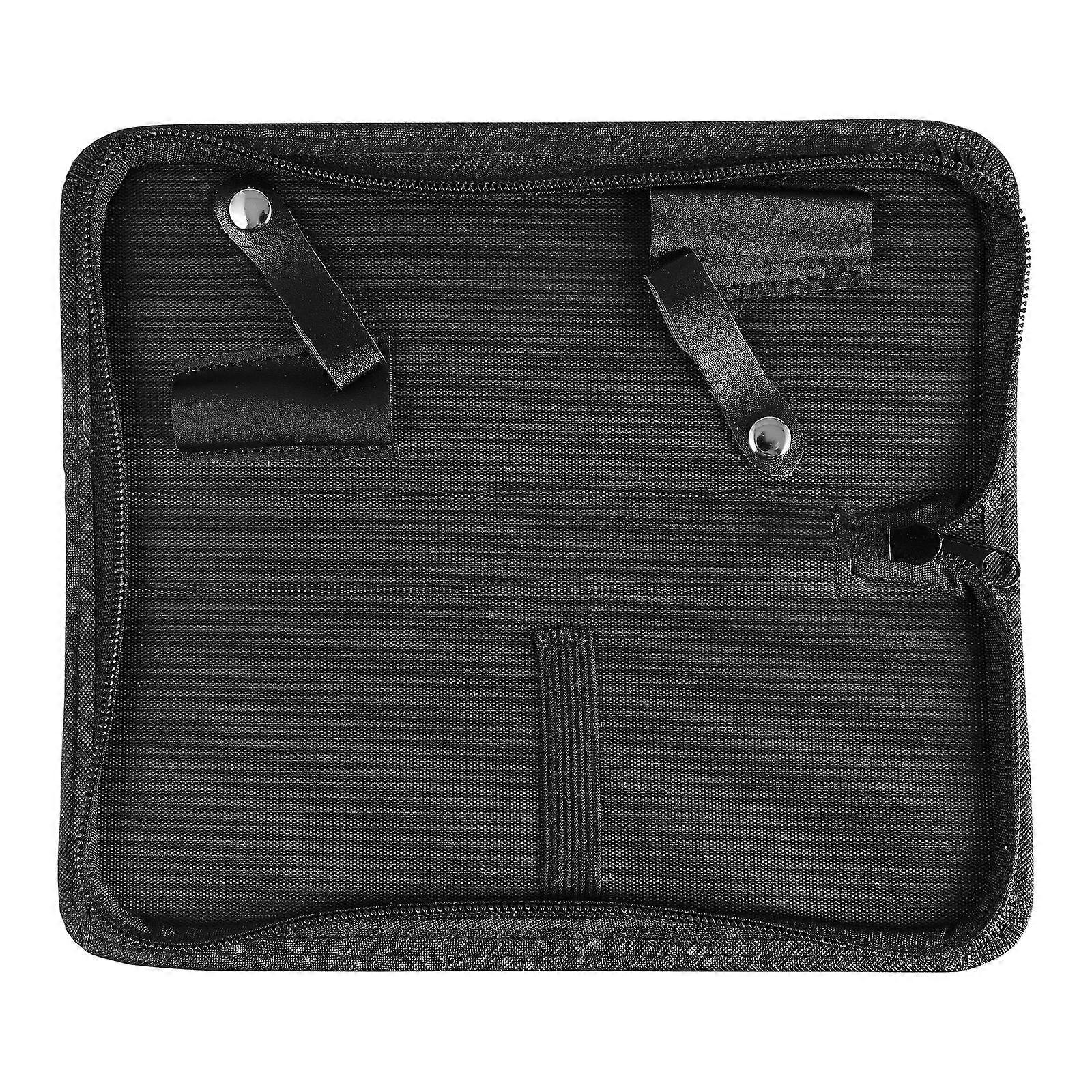 تصفيف الشعر حمل حقيبة القابض مثل تصميم أداة منظم لمعدات تصفيف الشعر دائم PU 8.5×3.3×1in 1 مجموعة