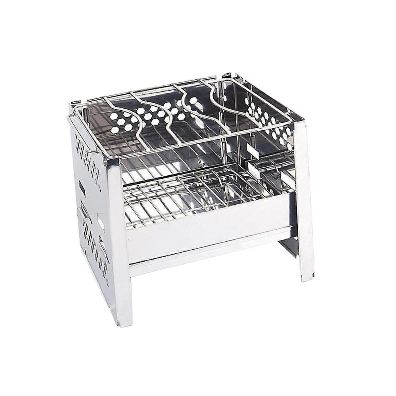 Folding Grill Portable For Camping And Picnic Foldable Compact BBQ Grill For Outdoor Cooking