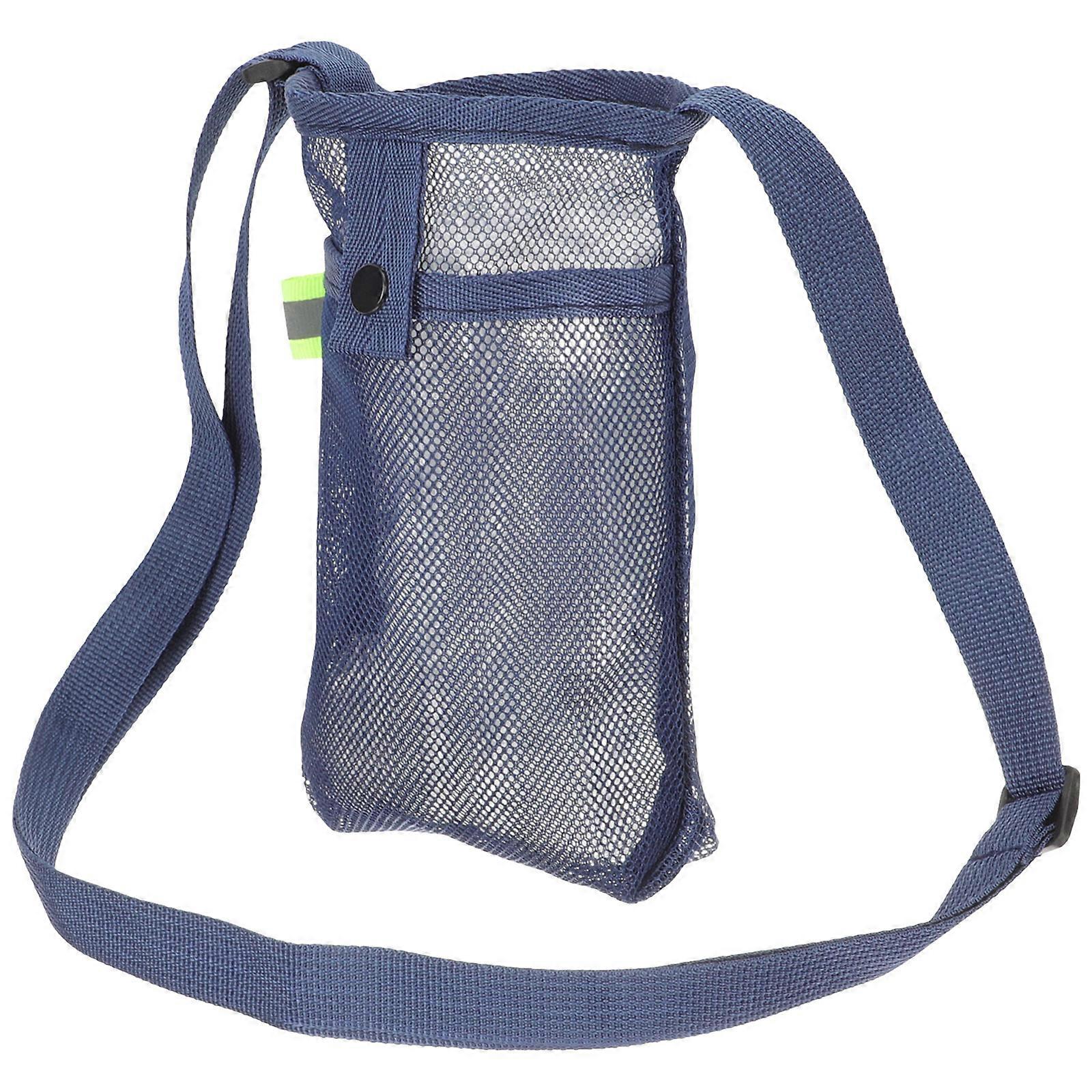 Lightweight Portable Water Bottle Sleeve with Strap – Mesh Carrier Pouch for Hiking, Biking, Camping, and Glass Bottle Use