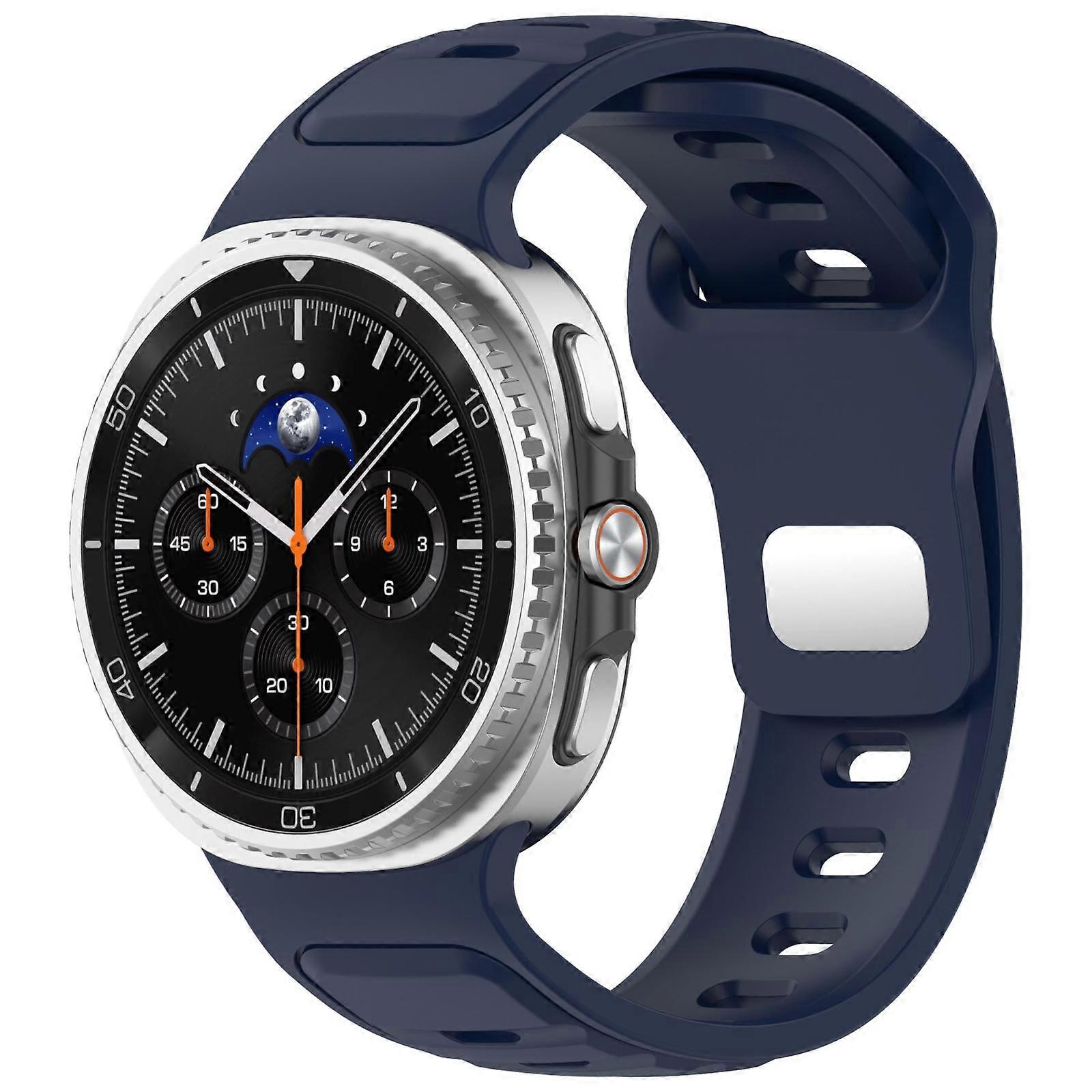 Reverse Buckle Single Color Silicone Watch Band For Samsung Galaxy Watch8 / Watch8 Classic
