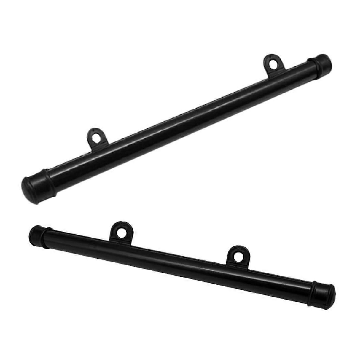 2pcs PVC Poster Hanger Frame for Round Artwork, Canvas Prints and Photo Displays, Adjustable Wall Mount Poster Rails