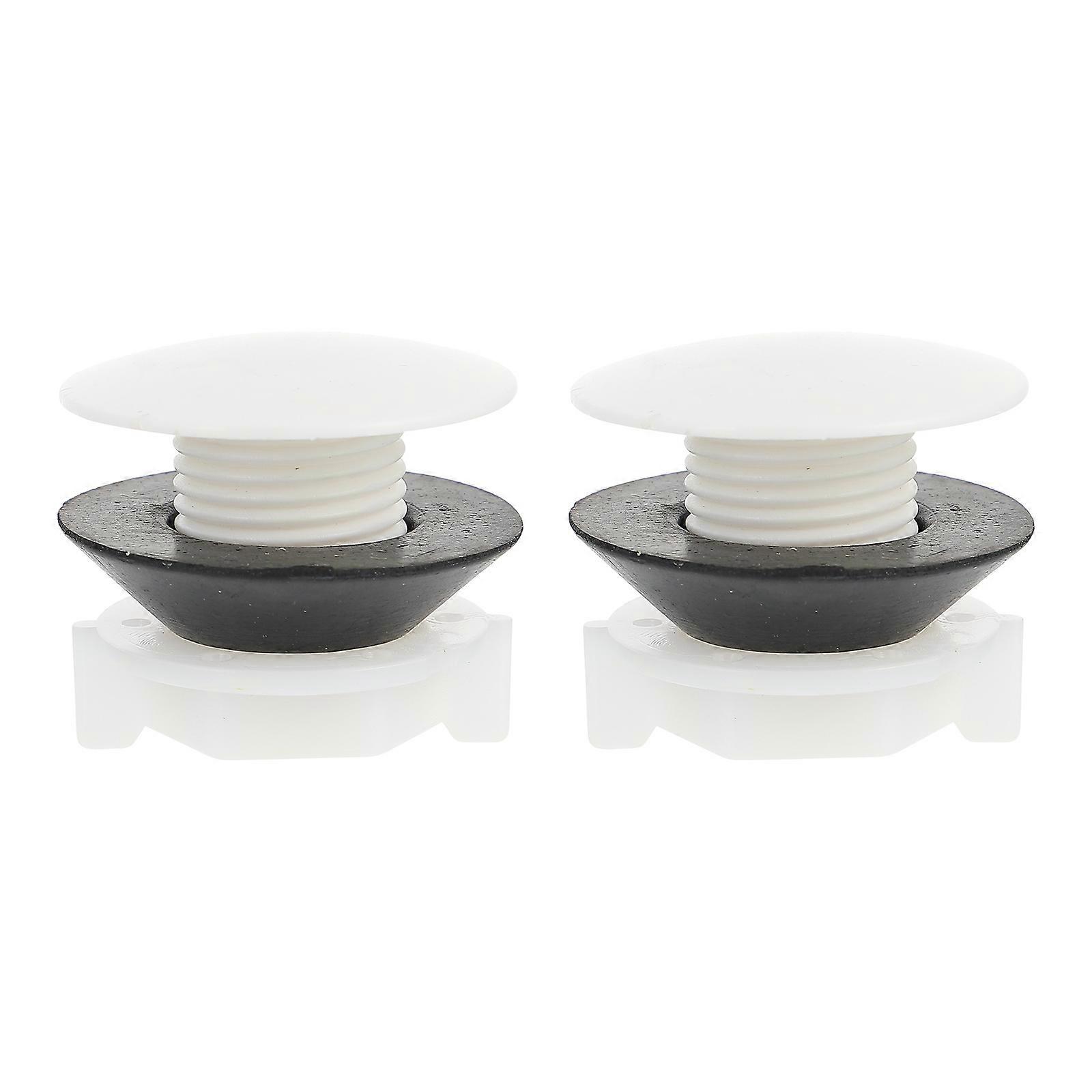 Toilet Tank Plug Replacement Plug Durable Plastic For Toilets Fish Tanks 2Set