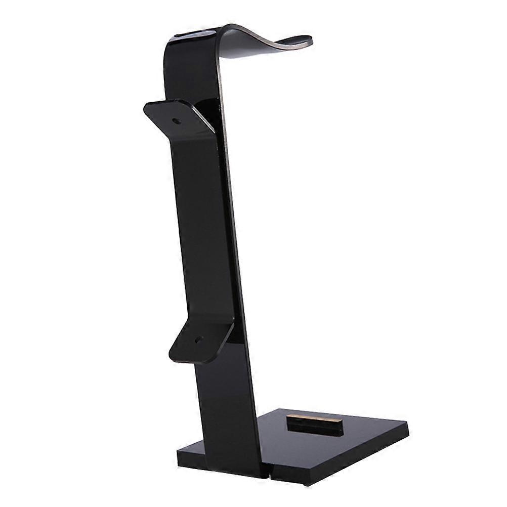 Universal Headphone Stand Acrylic Headset Holder Space Saving Simple 25x10x10cm 1Pack