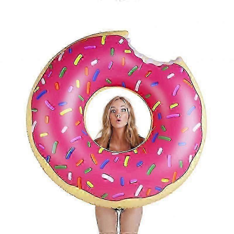 Luxury Donut Swim Ring - Premium Floating Experience for UK Holidaymakers
