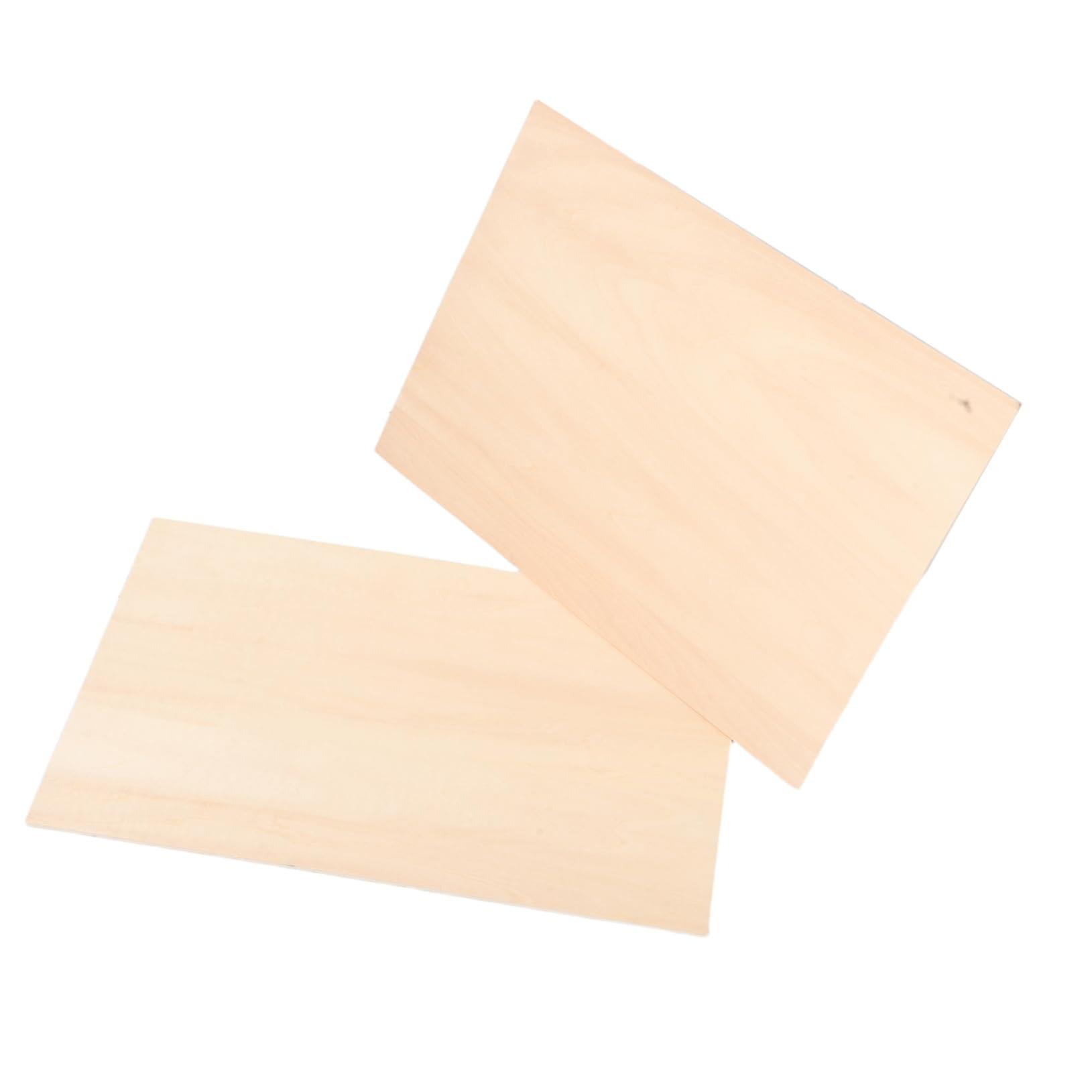 Pack of 2 Handmade Engraving Drawing Boards Printing Plate Portable DIY Carving