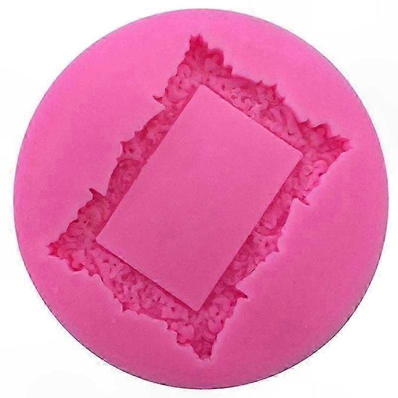 Vintage Rectangle Silicone Mold for Homemade Cake Baking in Kitchen Use