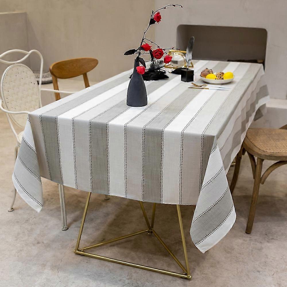 Elegant Rectangular Tablecloth 135x240cm for Dining Room Kitchen Decor
