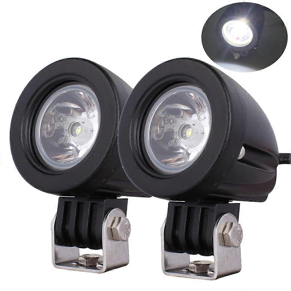 10W Bulb SMD for Car or SUV Use with Waterproof Functionality and Enhanced Visibility on Rainy or Foggy Days 1 Pair