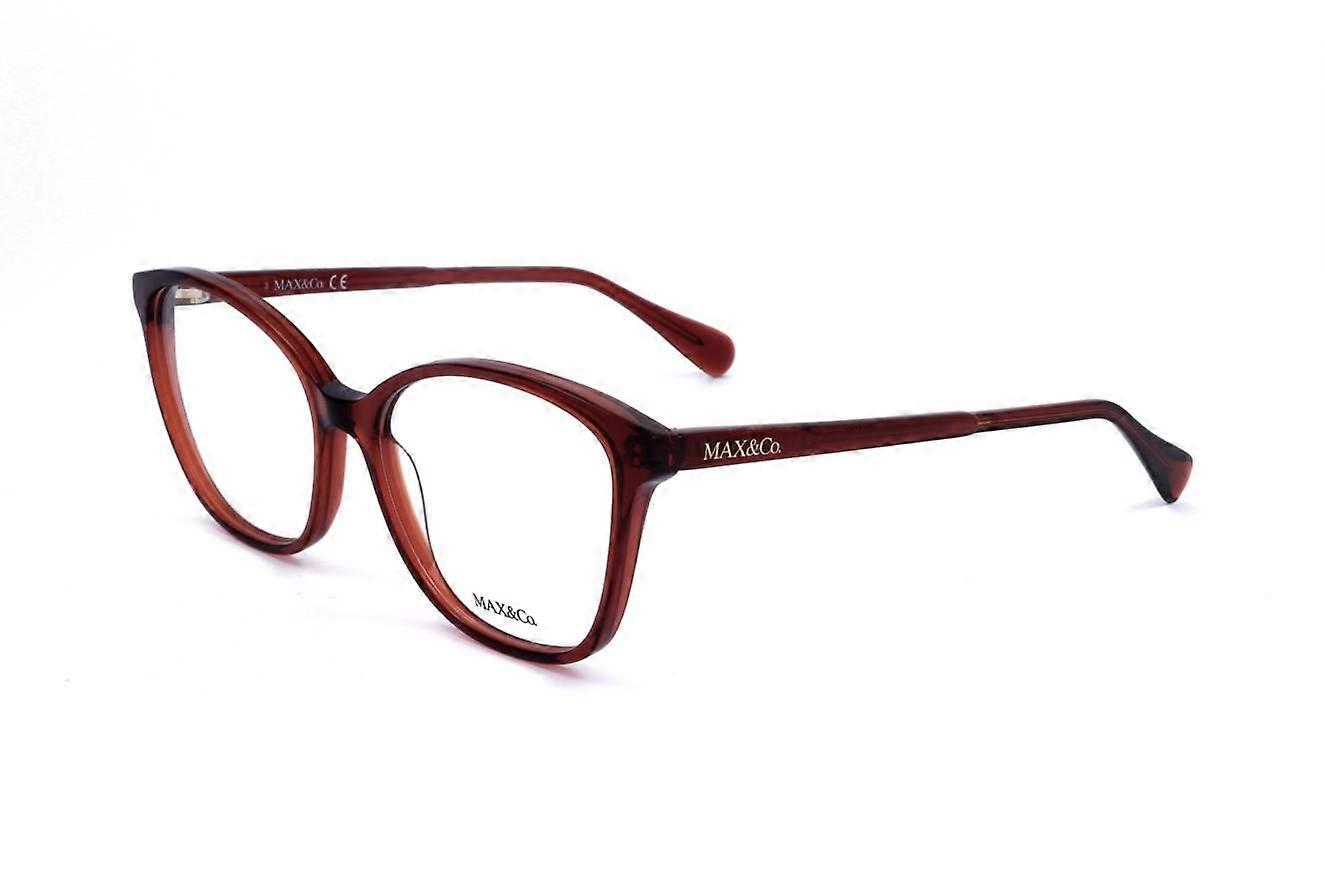 Eyewear Frames Max&Co. MO5077 066 SHINY RED 54/16/140 WOMAN