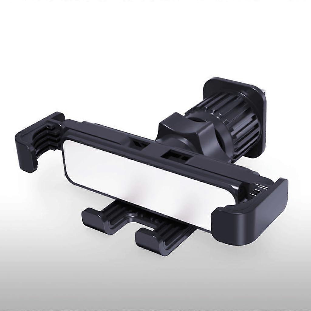 Car phone mount for interior, horizontal and vertical inclined air vent clip, auto navigation fixed mini holder