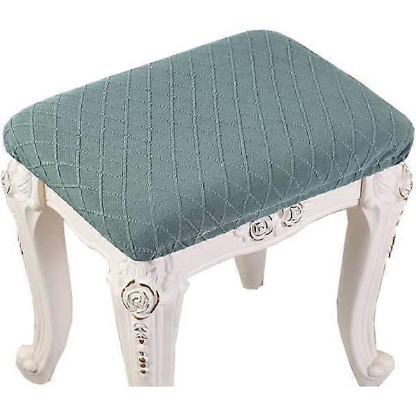 4-pack Elastic Rectangular Bar Stool Covers Stretch Vanity Stool Co