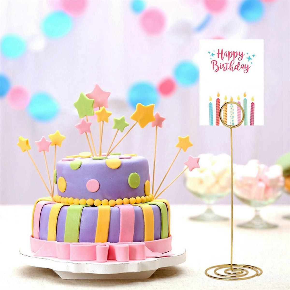Table Number Holders 50Pcs - 8.75 Inch Place Card Holder Tall Table Number Stands for Wedding Party