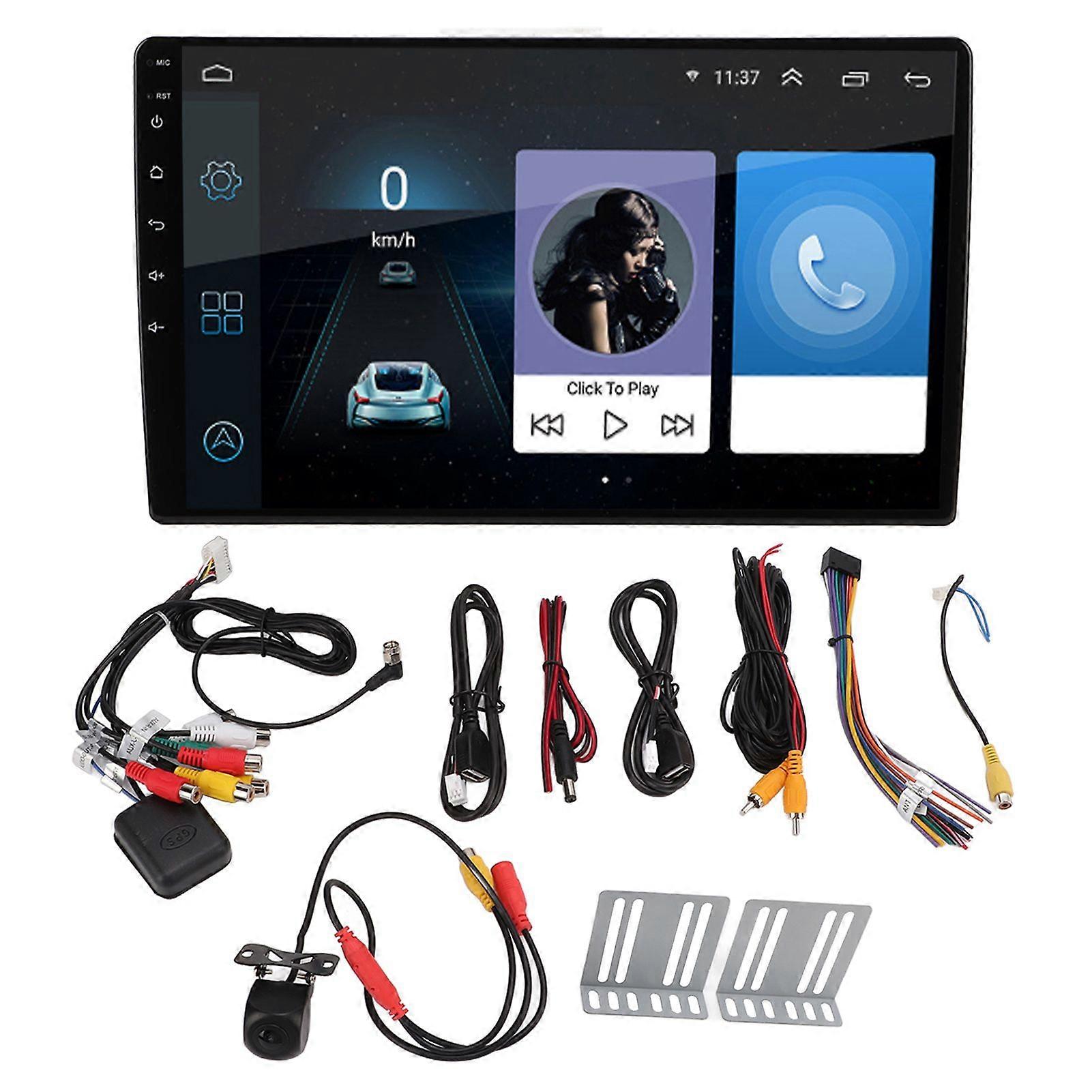 autoradio universel 10.1in avec navigation GPS 2+16G pour Android