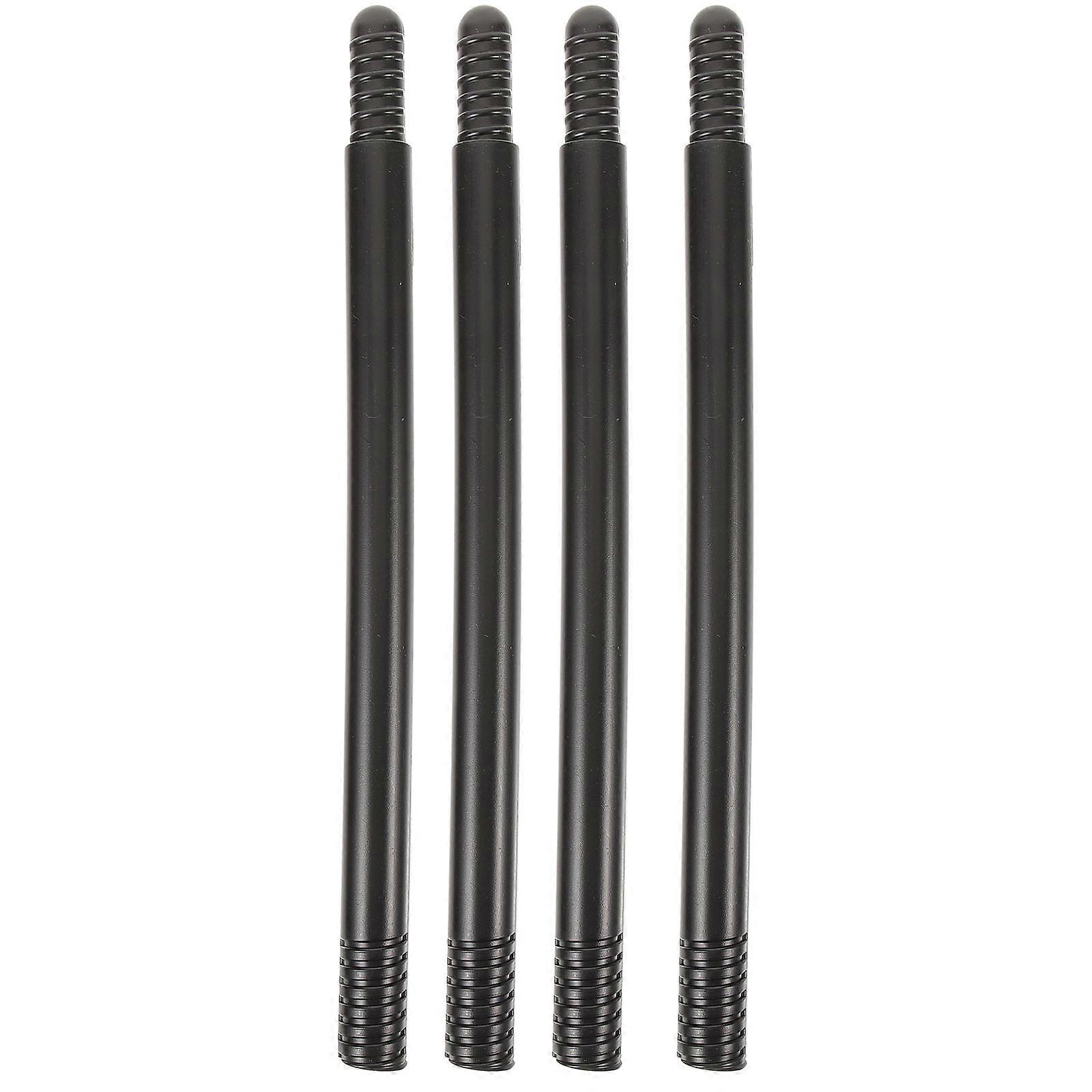Cosplay Broom Props 4Pcs Decorative Broom Witch Broom Replacement 34X2.5CM Thread Design for Halloween